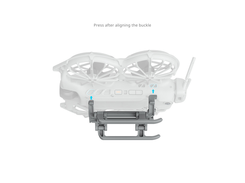 SmallRig 5930 DJI Neo 2 Uyumlu Katlanabilir Drone İniş Takımı